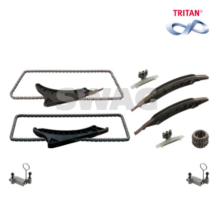 Kit catena distribuzione - 33 10 2869 SWAG